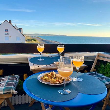 Duplex Avec Jacuzzi Vue Imprenable Sur La Baie De Wissant Apartamento Exterior foto