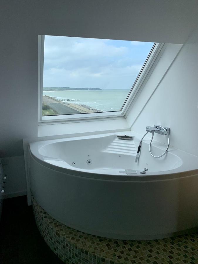 Duplex Avec Jacuzzi Vue Imprenable Sur La Baie De Wissant Apartamento Exterior foto