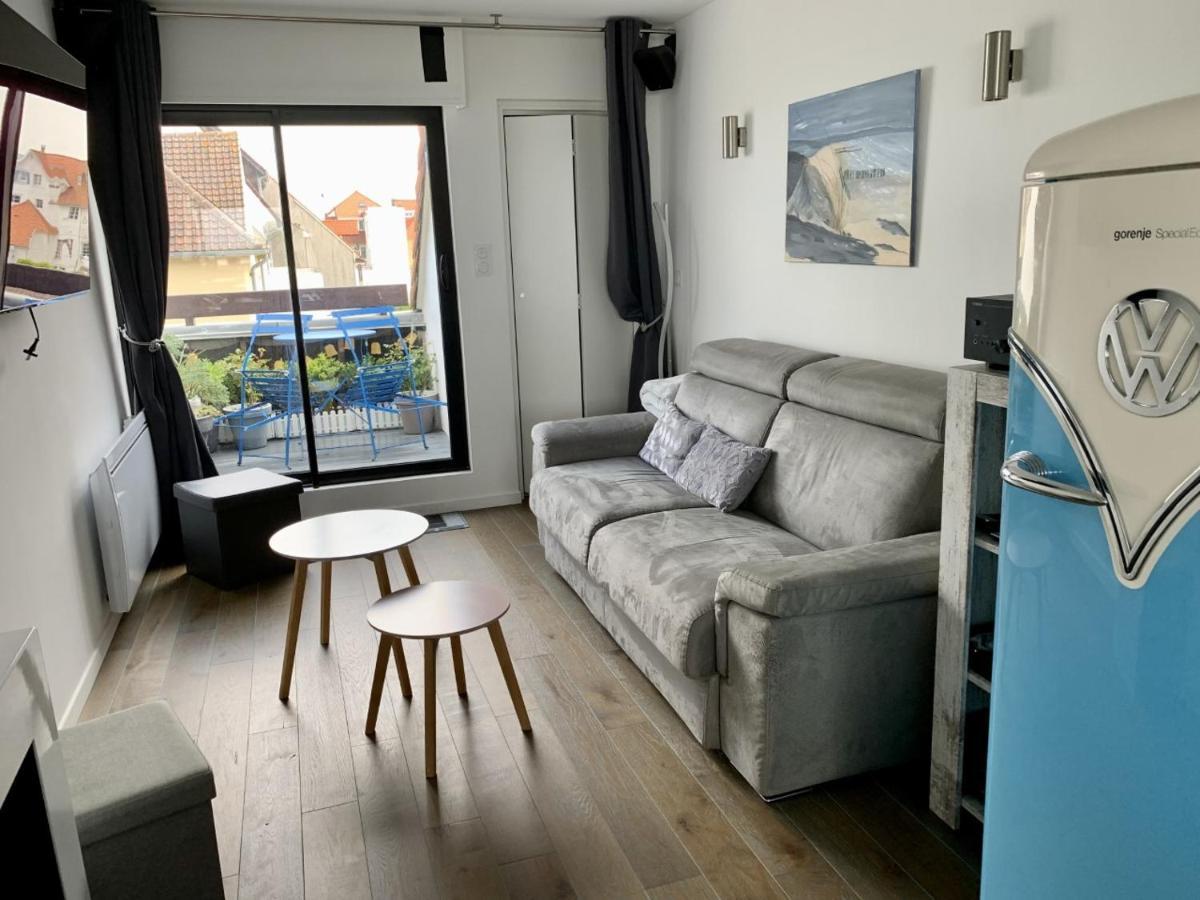 Duplex Avec Jacuzzi Vue Imprenable Sur La Baie De Wissant Apartamento Exterior foto